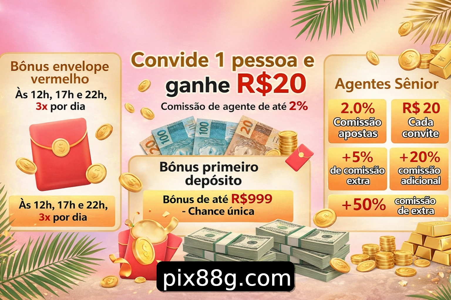Banner do Bônus do Casino 88g